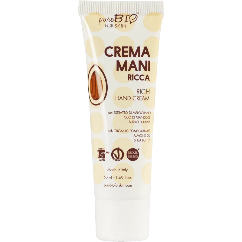 Purobio For Skin Bio Rich Hand Cream Shea