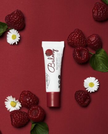 Purobio Cosmetics   Balmy Lip Balm   Raspberry