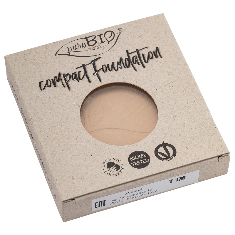 Purobio Cosmetics Compact Foundation 02 Refill