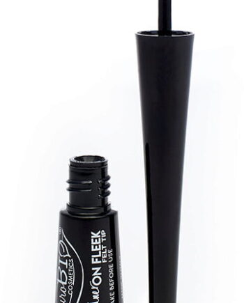 Purobio Cosmetics   Flydende Eyeliner Med Felt Tip   Sort