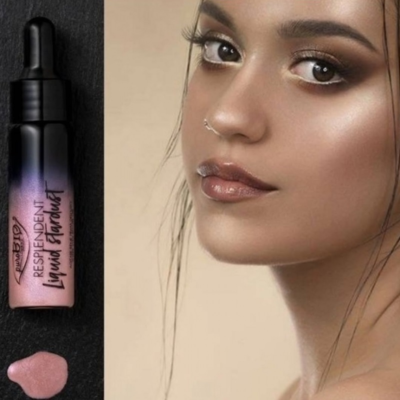 Purobio Cosmetics Liquid Stardust Highlighter Pink 03