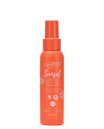 Purobio Cosmetics   Sunset Fix   Fresh Make Up Mist