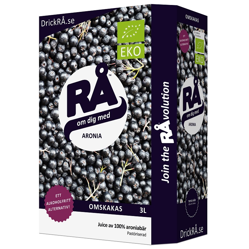 Rå øko Aronia Koldpresset
