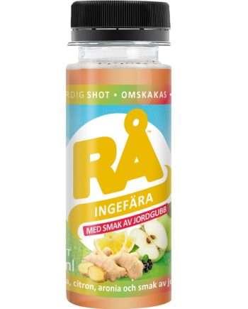 Rå   æble   Ingefær   Citron   Aronia   Jordbærsmag Shot 65ml