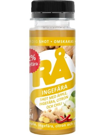 Rå   Ingefær   æble   Citron   Chili Shot 65ml