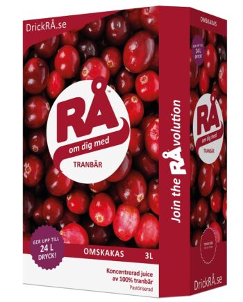 Rå   Tranebær Koldpresset