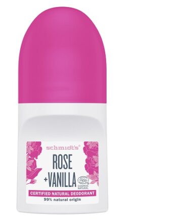 Schmidt S Naturals   Roll On Deodorant Rose   Vanilla