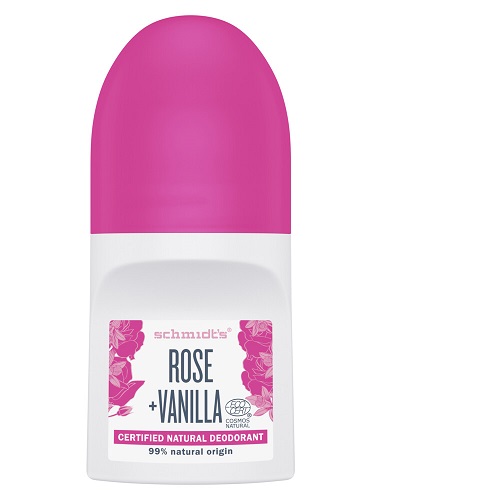 Schmidt S Naturals Roll On Deodorant Rose Vanilla