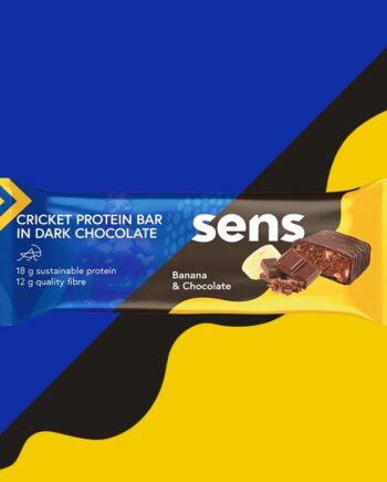 Sens   Cricket Protein Bar   Dark Chocolate   Banana   Chocolate