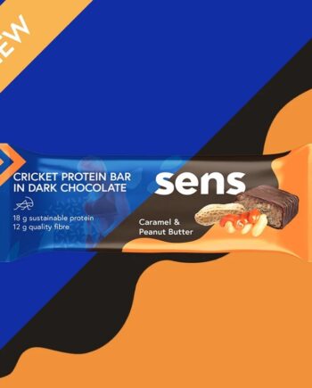 Sens   Cricket Protein Bar   Dark Chocolate   Caramel   Peanut Butter