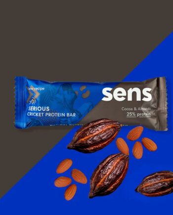 Sens   Cricket Protein Bar   Bitter Cacao   Sesame