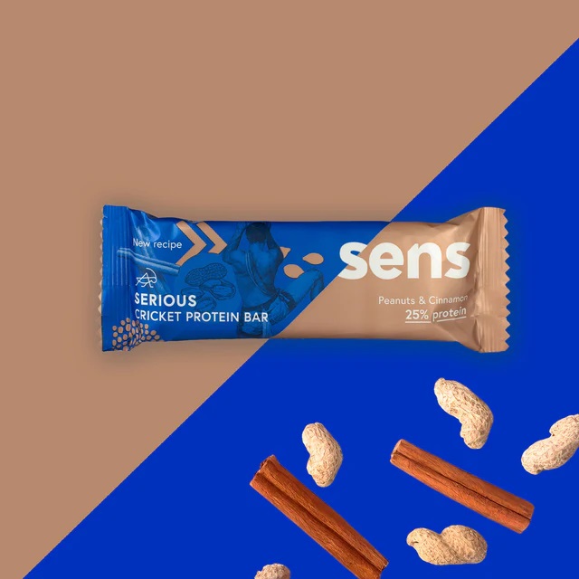 Sens Cricket Protein Bar Peanut Butter Cinnamon