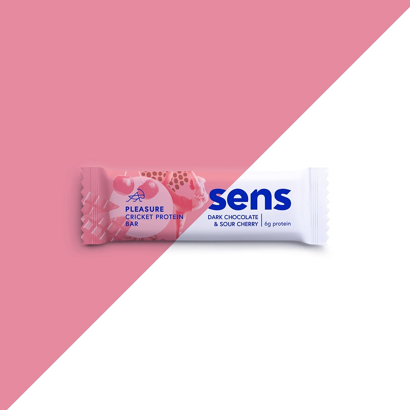 Sens Cricket Protein Bar Dark Chocolate Sour Cherry