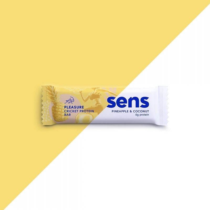 Sens Cricket Protein Bar Pineapple Coconut