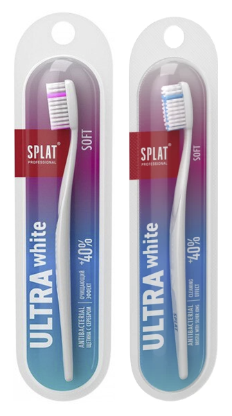 Splat Whitening Tandbørste Soft