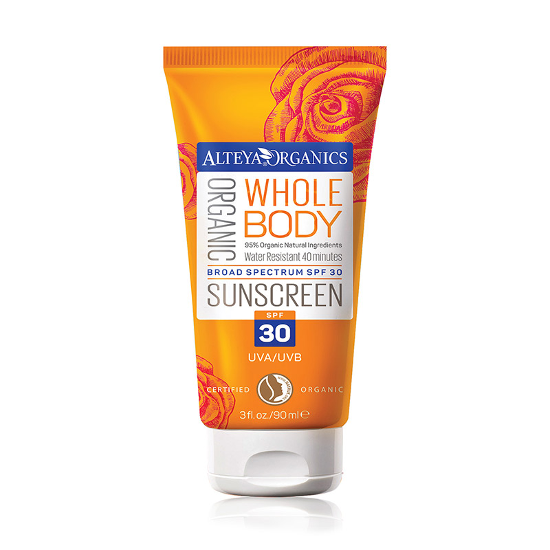 Alteya Organics Organic Whole Body Sunscreen Spf 30
