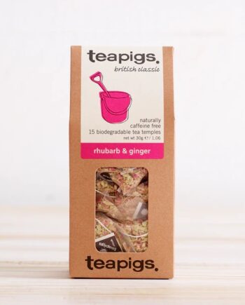 Teapigs   Rhubarb   Ginger Tea   British Classic