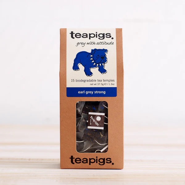 Teapigs Organic Earl Grey Strong Tea Grey With Attitude