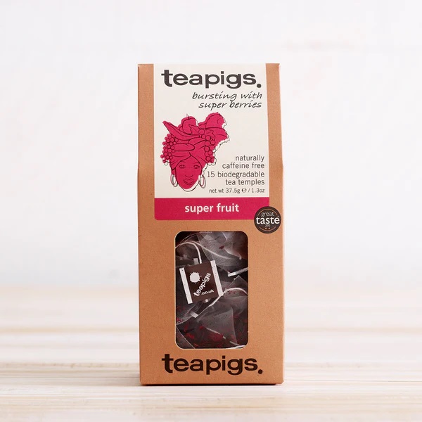 Teapigs Super Fruit Tea Bursting With Berries