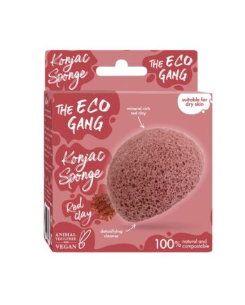 The Eco Gang   Konjac Sponge   Red Clay
