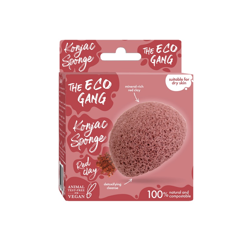 The Eco Gang Konjac Sponge Red Clay