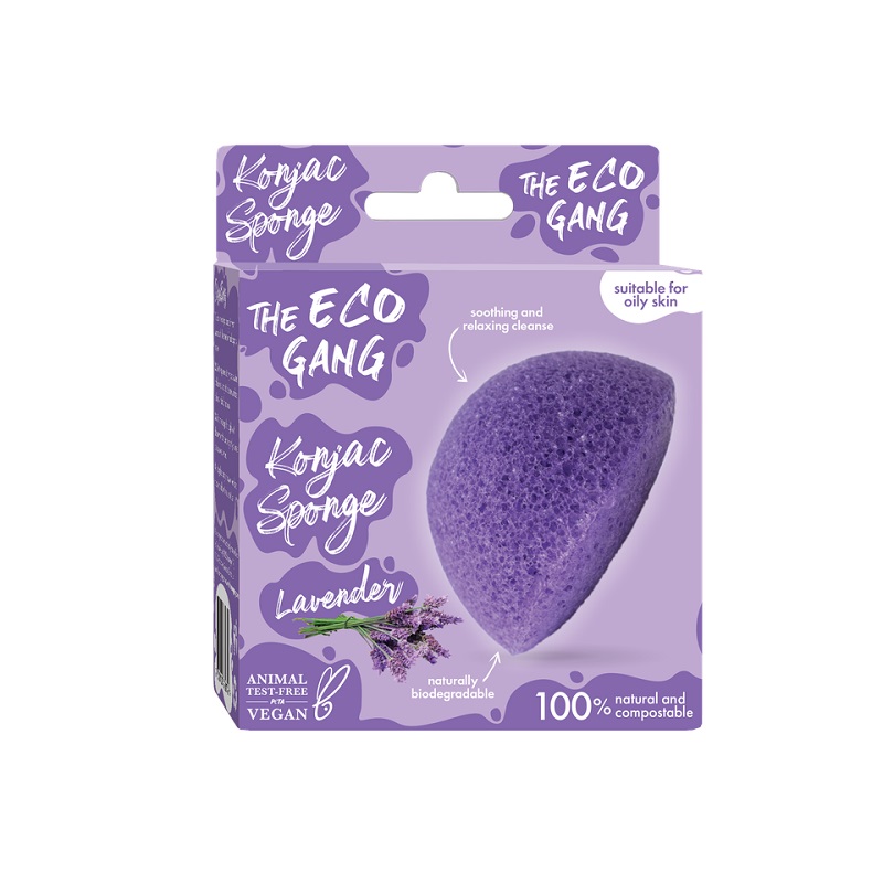 The Eco Gang Konjac Sponge Lavender