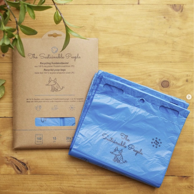 The Sustainable People Recycling Hundeposer 20 X 35 Cm
