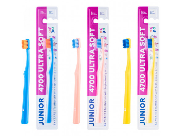 Woom 4700 Junior Ultra Soft Tandbørste