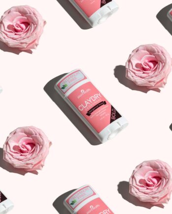 Zionhealth   Bio Claydry Deodorant   Bergamot Rose