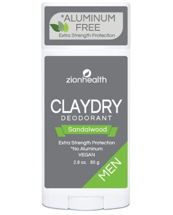Zionhealth   Bio Claydry Deodorant   Sandalwood
