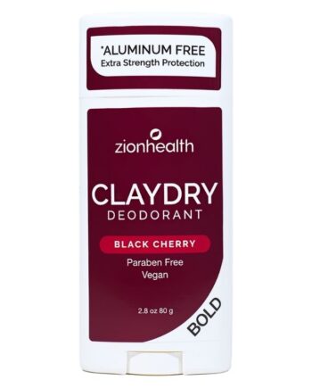 Zionhealth   Bio Claydry Deodorant   Black Cherry
