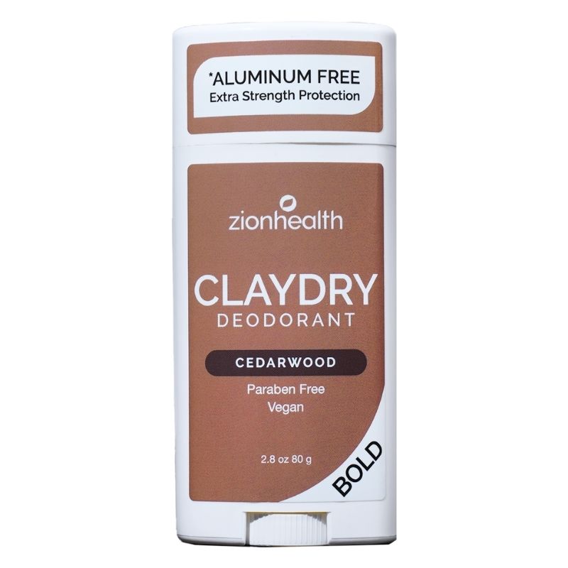 Zionhealth Bio Claydry Deodorant Cedarwood
