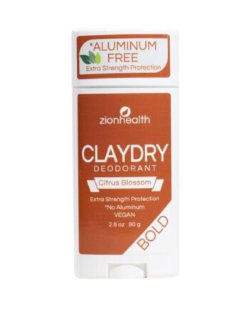 Zionhealth   Bio Claydry Deodorant   Citrus Blossom