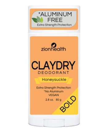 Zionhealth   Bio Claydry Deodorant   Honeysuckle