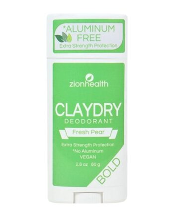 Zionhealth   Bio Claydry Deodorant   Fresh Pear