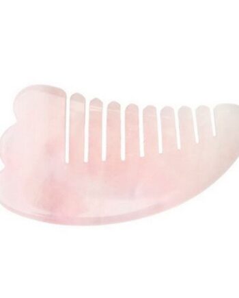 A Pure Mind   Hair Massage Gua Sha Rosa Kvarts
