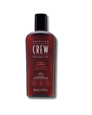 American Crew   Classic 3 In 1 Shampoo  Conditioner   Body Wash   100 Ml