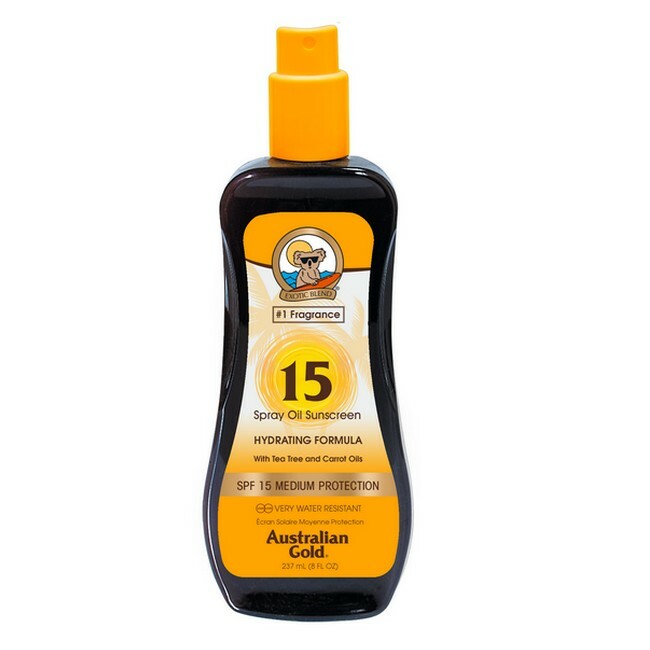 Australian Gold Hydrating Sun Oil Spray Carrot Spf15 237 Ml