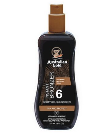 Australian Gold   Sun Spray Gel Instant Bronzer Spf 6   237 Ml