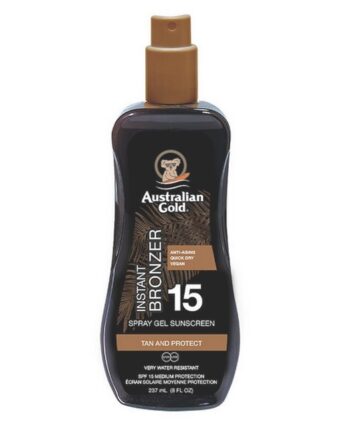 Australian Gold   Sun Spray Gel Instant Bronzer Spf15   237 Ml