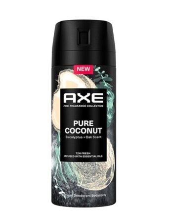 Axe   Pure Coconut Deodorant   Body Spray 72h Fresh   150 Ml