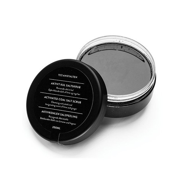 Badeanstalten Bodyscrub Aktivt Kul Saltskrub 200 Ml
