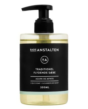 Badeanstalten   Flydende Sæbe Agurk Og Mynte   300 Ml