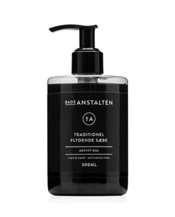 Badeanstalten   Traditionel Flydende Sæbe Aktivt Kul   300 Ml
