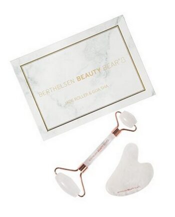 Beauty Bear   White Jade Roller   Gua Sha