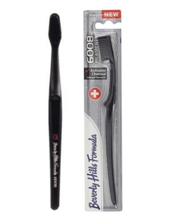 Beverly Hills   Activated Charcoal Black Toothbrush