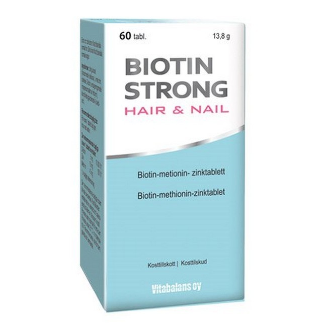 Biotin Strong Hair Nail 60 Stk