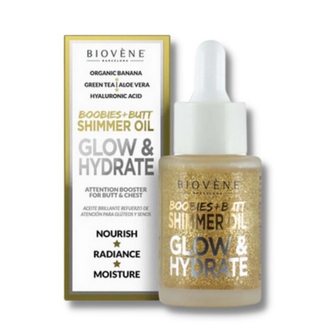 Biovene Glow Hydrate Shimmer Oil For Boobies Butt 30 Ml