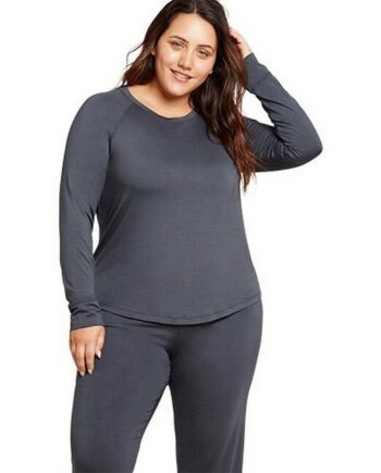 Boody   Goodnight Raglan Sleep Top Storm   M