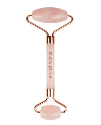 Brushworks   Brazilian Rose Quartz Roller